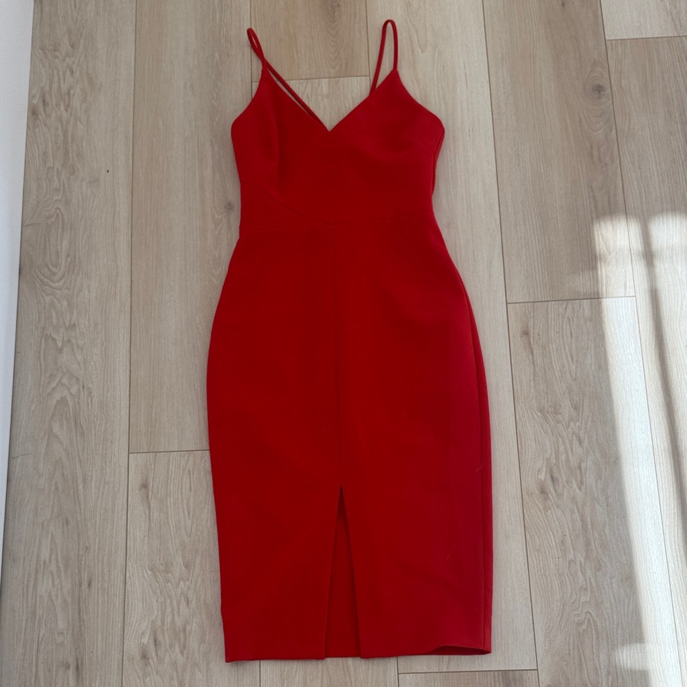 Likely Brooklyn Midi Dress in Scarlet